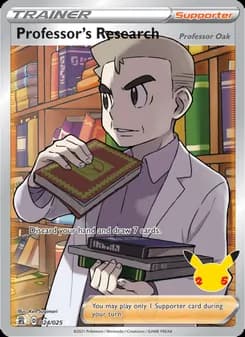 Professor's Research (Professor Oak) card image