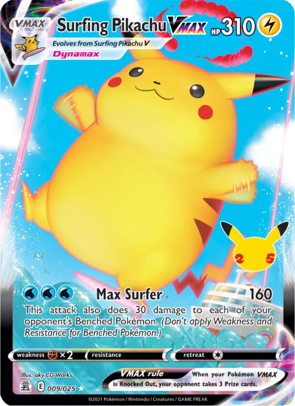 Pikachu card image