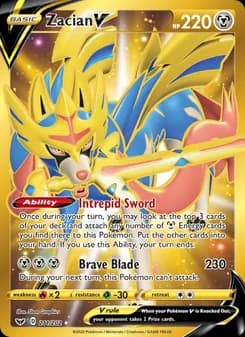 Zacian V card image