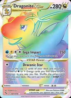 Dragonite VSTAR card image