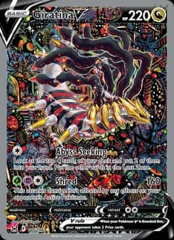 Giratina V Pokémon card
