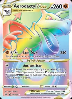 Aerodactyl VSTAR card image