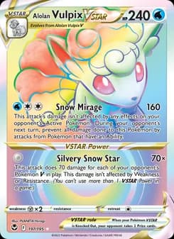 Alolan Vulpix VSTAR card image