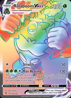 Rillaboom VMAX card image