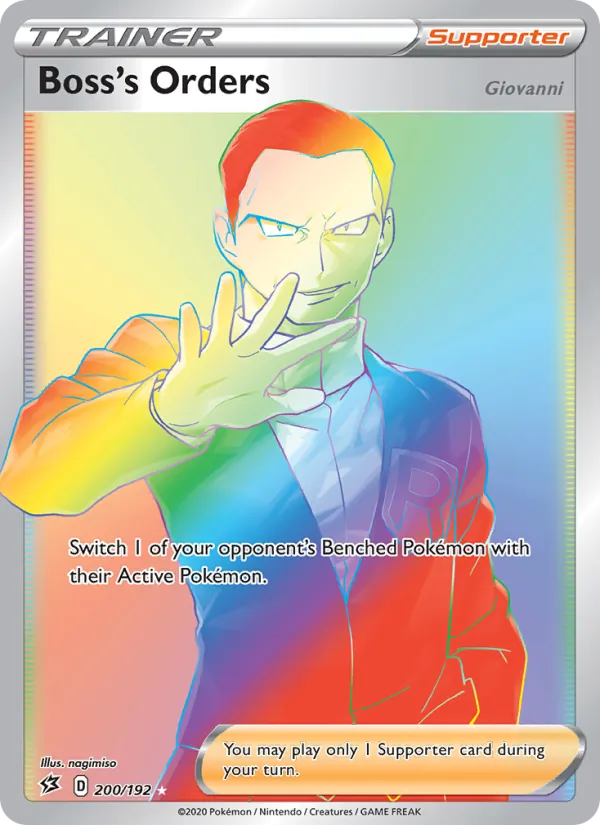 Boss's Orders (Giovanni) card image