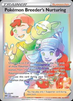 Pokémon Breeder's Nurturing card image