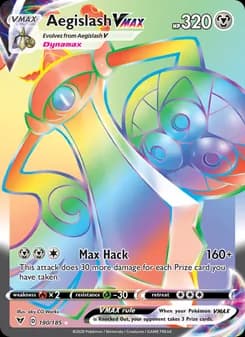 Aegislash VMAX card image
