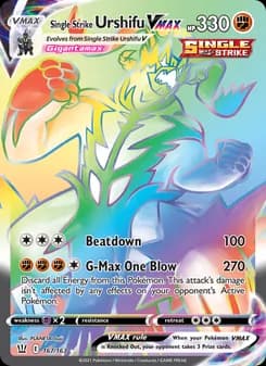 Single Strike Urshifu VMAX card image
