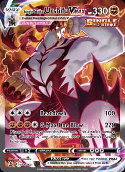 Single Strike Urshifu VMAX card image