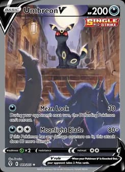 Umbreon V Pokémon card