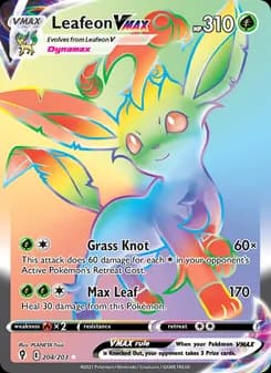 Leafeon VMAX card image
