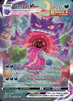Gengar VMAX Pokémon card