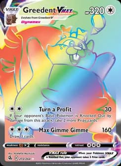 Greedent VMAX card image