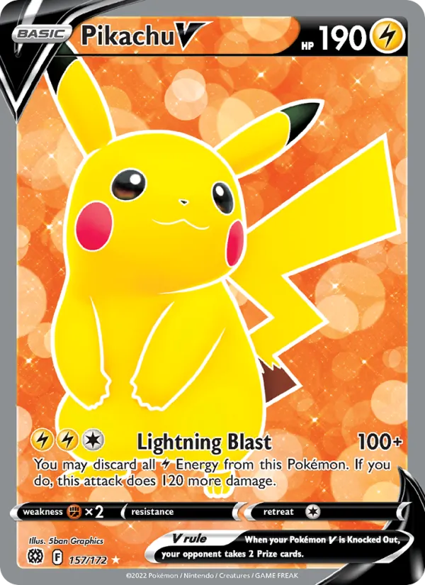 Pikachu card image