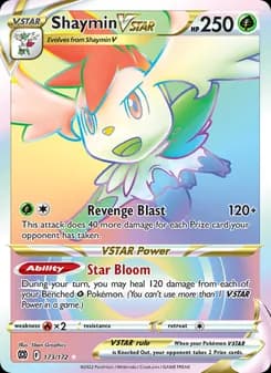 Shaymin VSTAR card image