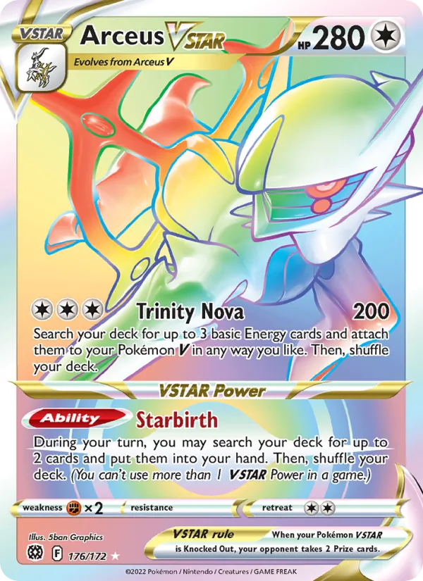 Arceus card image
