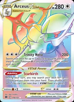 Arceus VSTAR card image