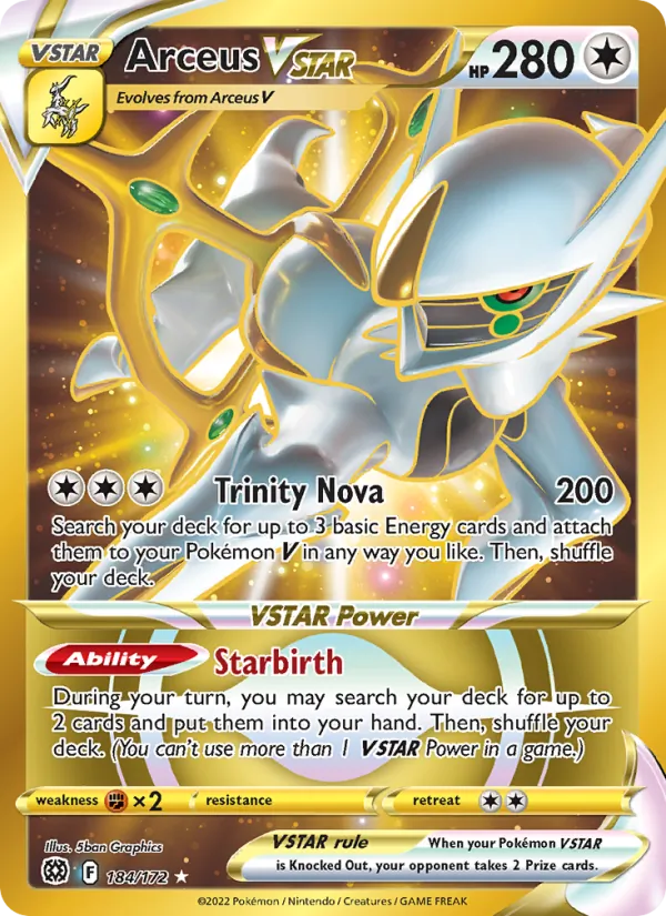 Arceus card image