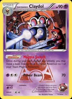 Team Magma's Claydol card image