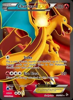 Charizard EX Pokémon card
