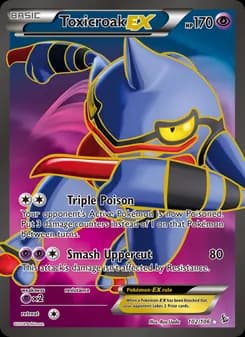 Toxicroak EX card image