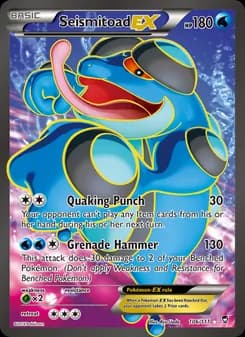 Seismitoad EX card image