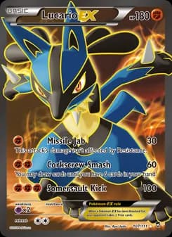 Lucario EX card image