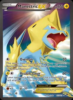 Manectric EX card image