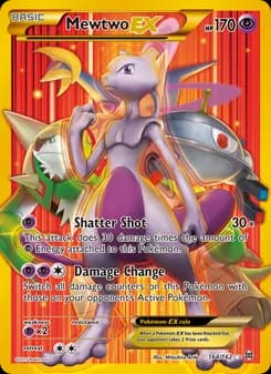 Mewtwo EX Pokémon card