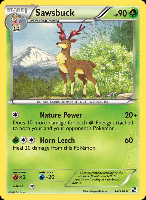 Sawsbuck card image