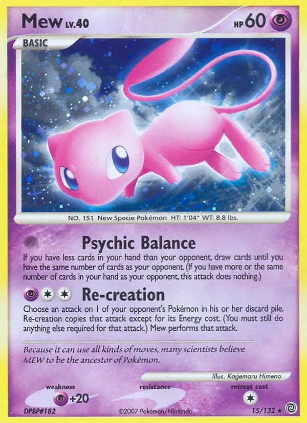 Mew card image
