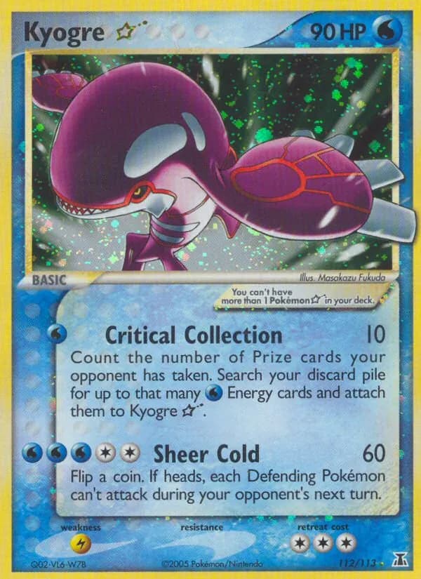 Kyogre card image