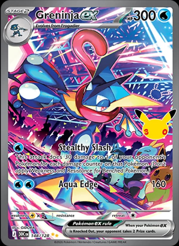 Greninja ex card image
