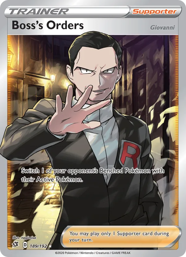 Boss's Orders (Giovanni) card image
