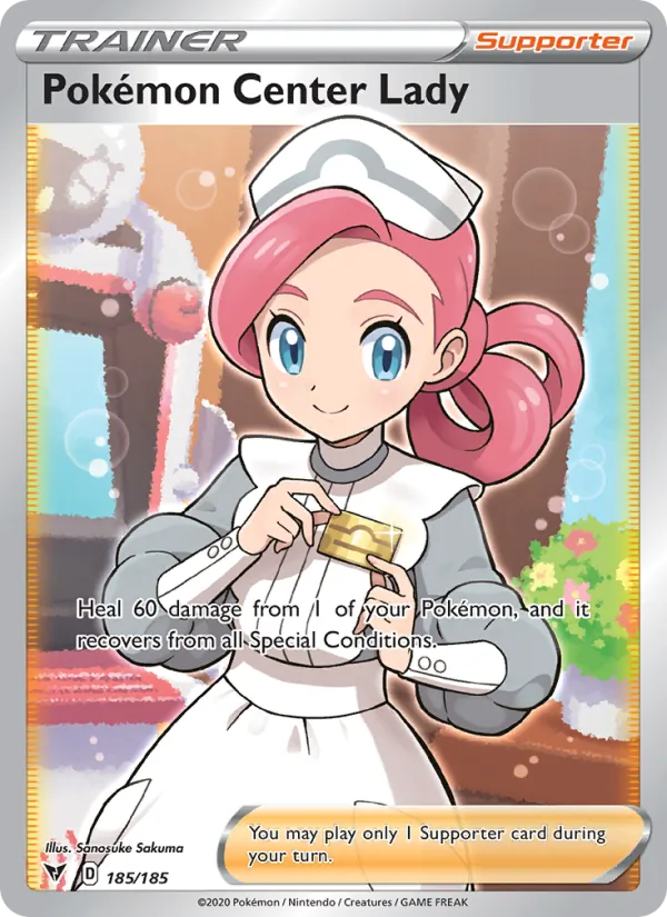 Pokémon Center Lady card image