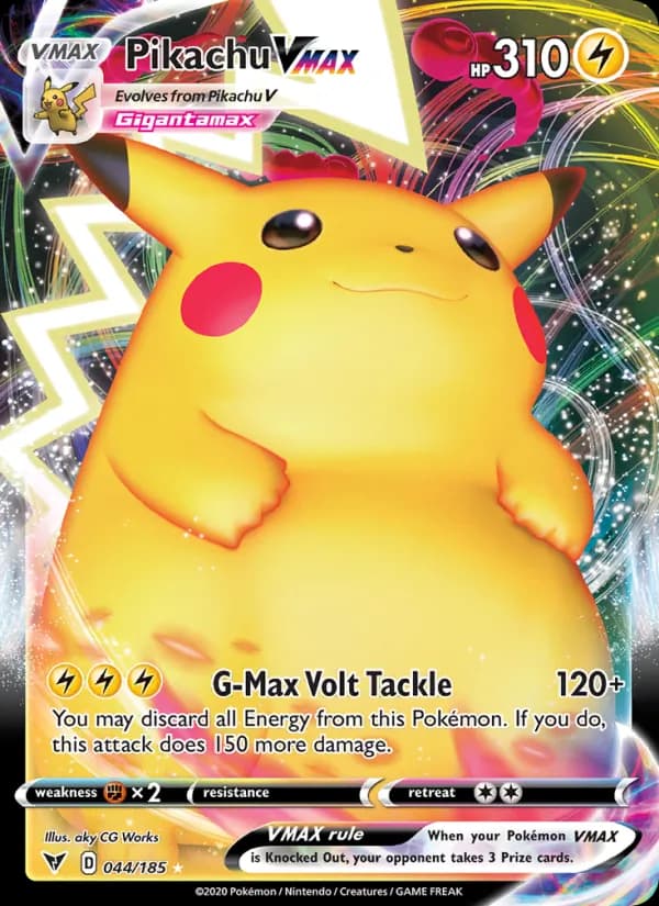 Pikachu card image