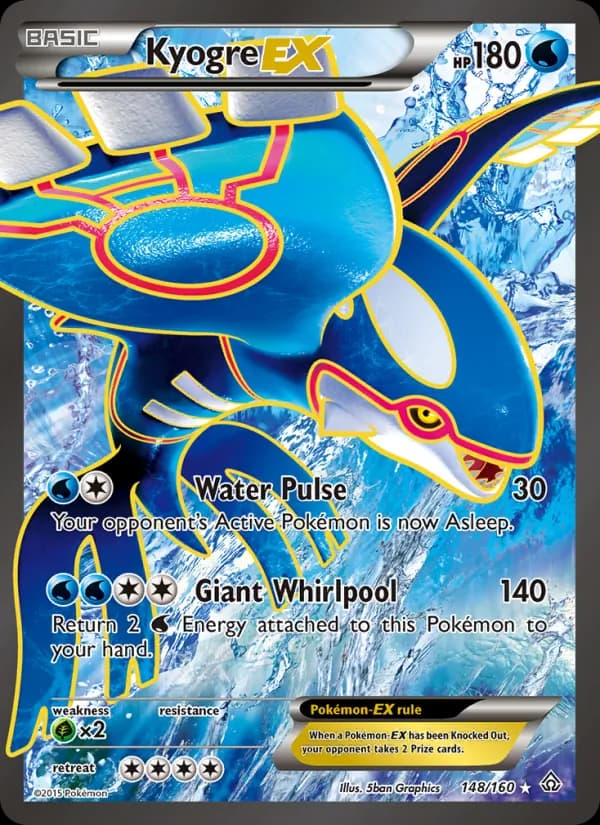Kyogre card image