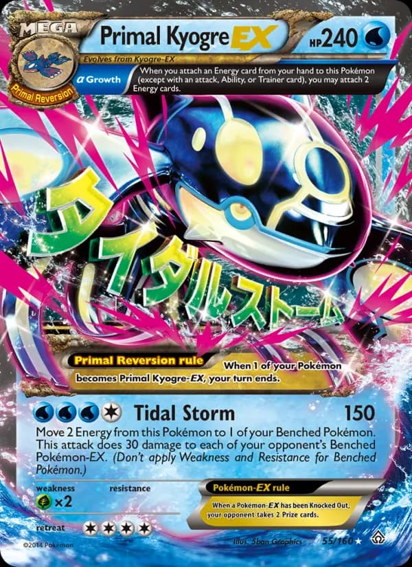 Kyogre card image