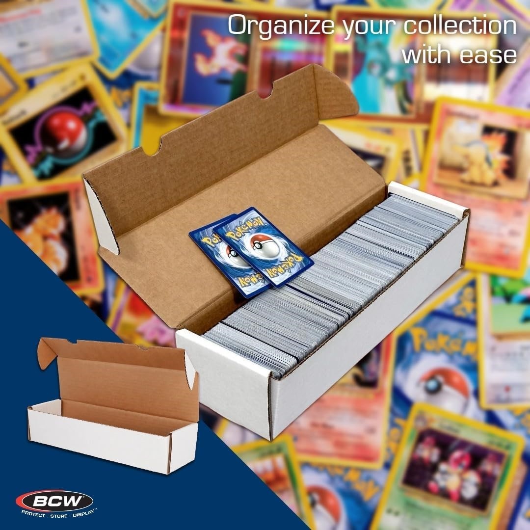 BCW trading card storage box