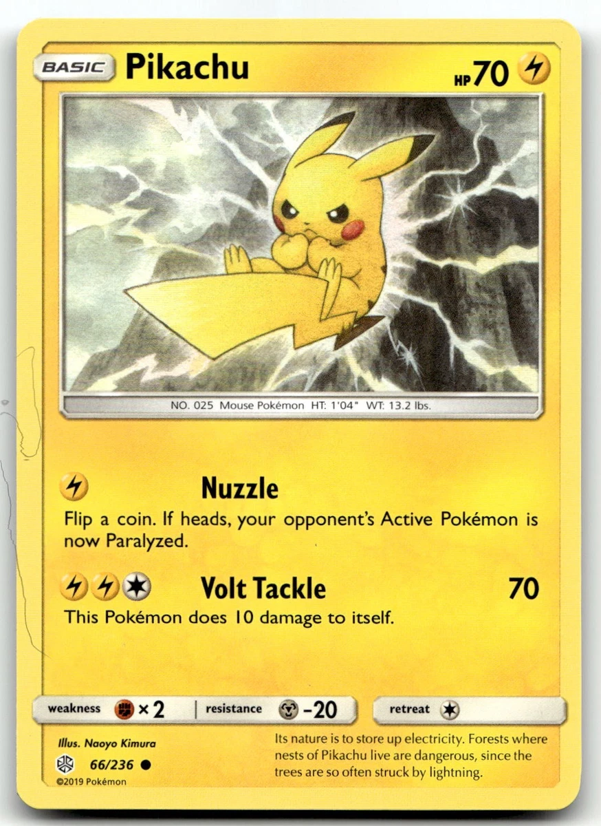 Pikachu Pokémon TCG single card